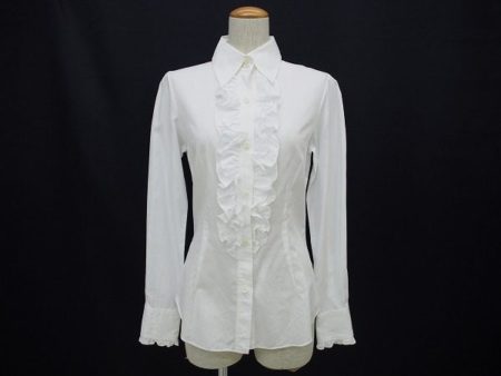 オンにもオフにも着たい！エストネーションのホワイトシャツブラウスを買取しました