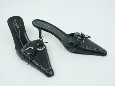 【買取情報】フェミニンさあふれるケイト・スペードニューヨークのミュールは、演奏会や食事会にぴったり