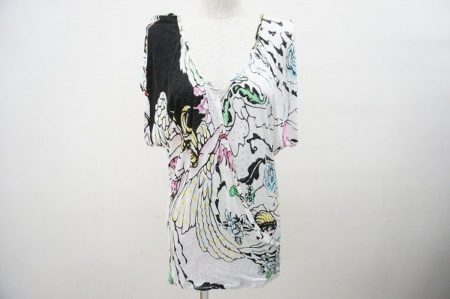 夏をエンジョイしたくなる１枚！ツモリチサトらしさ全開のカットソーを買取しました。　