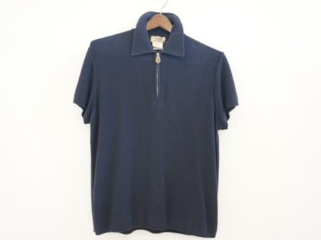 大人の魅力を最大限に引き出してくれる、エルメスの紺色半袖カットソーを買取しました