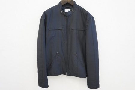 【買取情報】寒い季節をクールに乗り越えられる、アルマーニエクスチェンジのレザージャケット