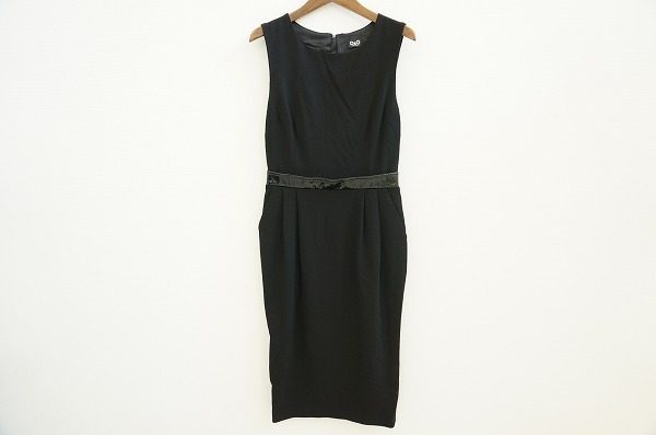 【買取りいたしました】シンプルで大人キレイ系なD&Gのブラックを基調としたワンピース