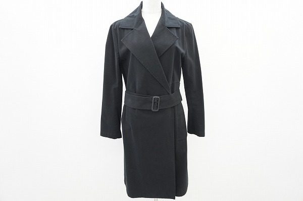 【買取致しました】クールでありながらもモードな女性を演出できる、ワイズのブラックラップコート