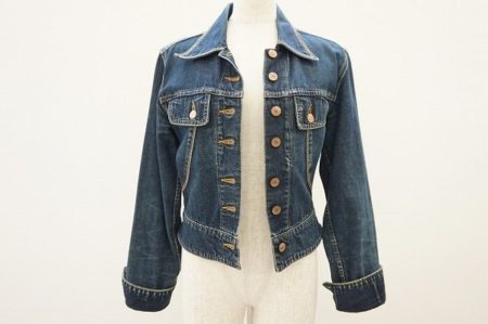 ブロンズボタンがアクセント。ヴィンテージ感漂う、ヒステリックグラマーKINKYのGジャンをお売り頂きました。