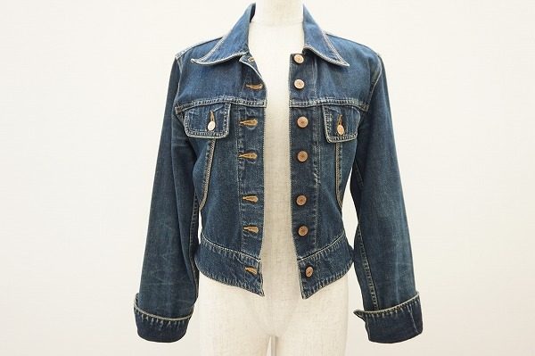 ブロンズボタンがアクセント。ヴィンテージ感漂う、ヒステリックグラマーKINKYのGジャンをお売り頂きました。