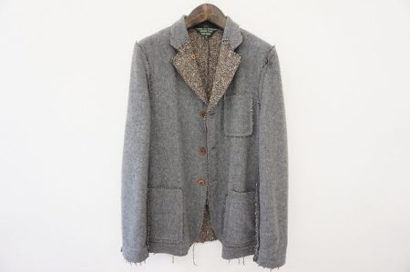 クラシックな中にも遊び心溢れる、コムデギャルソンオムのジャケットを買取いたしました。