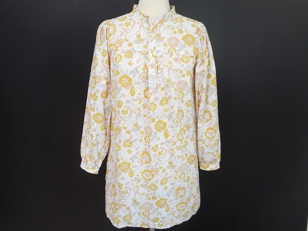 フレンチスタイルを感じさせる花柄で華やかさアップ！アーペーセーのキュートなシャツワンピースを買取りいたしました　