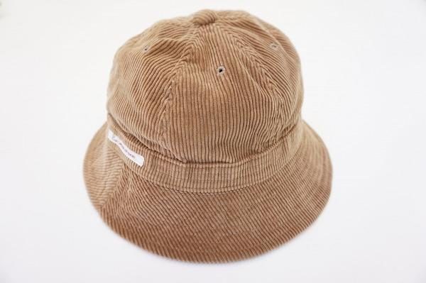 シンプルなデザインが使いやすい。パパスのメンズ向けコーデュロイハットを買取しました