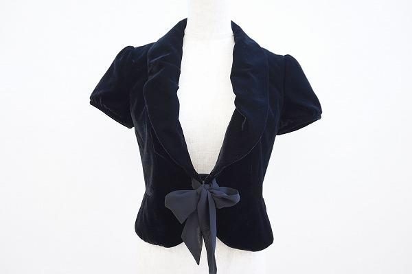 ベロア素材が高級感を漂わせる。23区が提案するレディース向けボレロを買取り致しました。