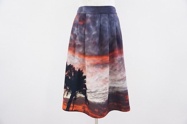 まるで絵画がそのまま飛び出してきたかのよう。アニエスベーのスカートを買取しました。