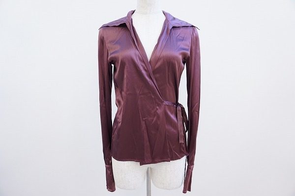 【買取情報】和風なテイストと洋風なテイストがコラボしたアニエスベーのブラウス