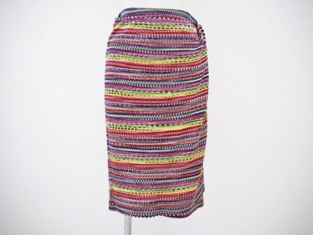 タウンにもリゾートにも。ミッソーニのレディースミックスカラーラップ風スカートを買取しました