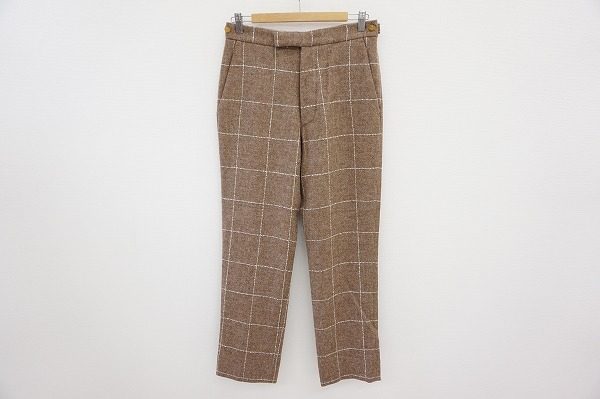 世界中のパンクシーンを席巻。ヴィヴィアンウエストウッドマンのチェック柄パンツを買取しました