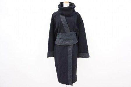和の心を思い出させてくれる逸品。ケンゾーの着物風ウールコートをお売り頂きました