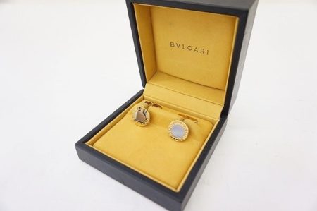 パーティシーンに是非身に着けたい。ブルガリのカフリンクスを買取しました