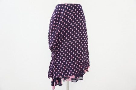 色のコンビネーションがキュート！アツロウタヤマのアシンメトリースカートをお売りいただきました