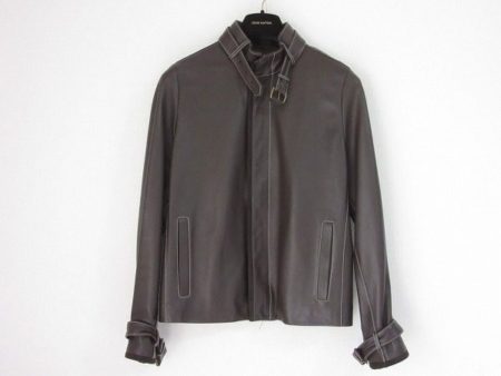 レザーブルゾンを上品に着たい方へオススメ。ロエベのメンズブルゾンをお売り頂きました