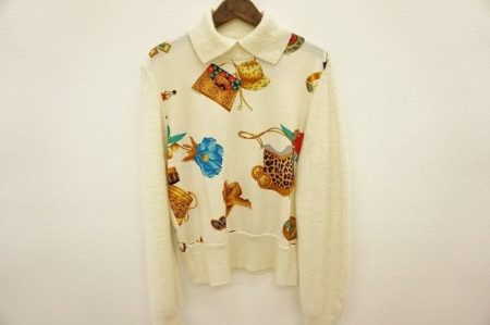 個性的にゴージャスに！でも軽やかに！レオナールスポーツのセーターをお売り頂きました