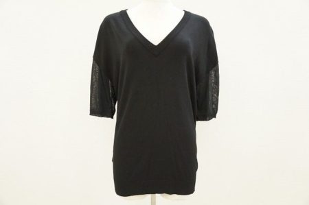 シースルーのブラックがちょっぴりセクシー。アレッサンドロデラクアのニットを買取しました