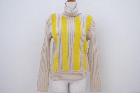 縦のラインがかわいい。ミッソーニのハラコリブタートルを買取しました