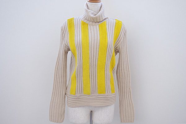 縦のラインがかわいい。ミッソーニのハラコリブタートルを買取しました