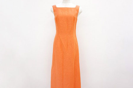 ハナエモリの麻混ロングワンピースを買取しました