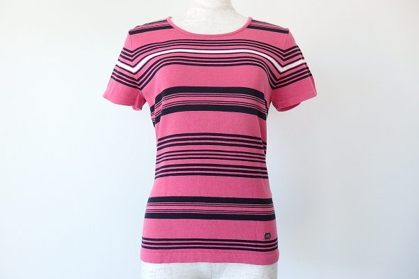 レトロなボーダーが素敵なハナエモリのTシャツを買い取りました