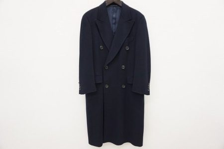 フェンディのネイビーメンズコートを買取しました