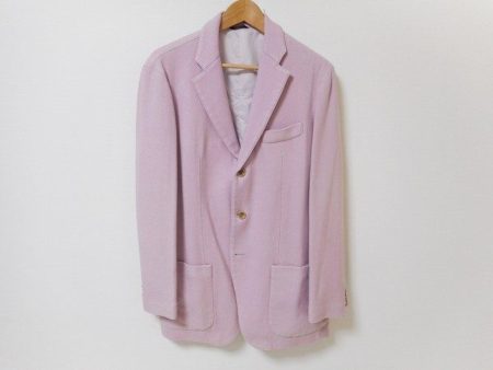 淡い紫色が上品なランバンのメンズジャケットを買取いたしました