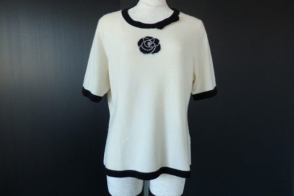 モノトーンの中に華やかさがプラス。ゲストジョコンダのニットを買取いたしました