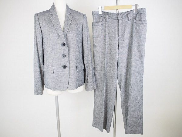 軽やかな着心地が楽しめる、ヨシエイナバのスーツを買い取りました