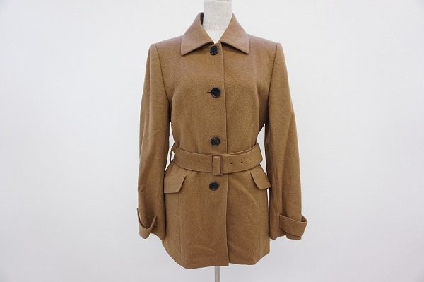 上質なカシミア製のヨシエイナバのコートを買い取りました