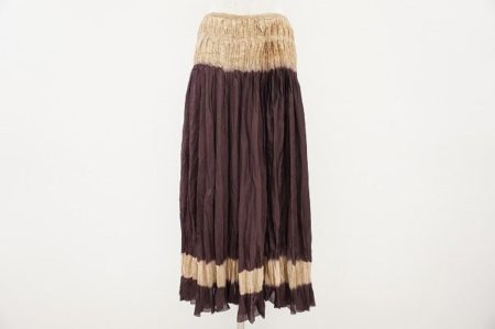 大人可愛いバイカラー、イッセイミヤケフェットのスカートを買取いたしました