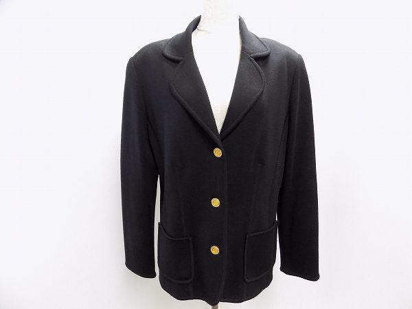 ブラックにゴールドが映える、マダムジョコンダのジャケットを買取いたしました