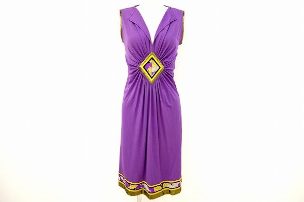 品格と女性らしさを格上げ!レオナールのワンピースを買取いたしました