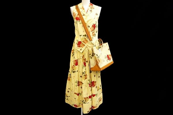 コーディネートを楽しみたいカネコイサオのバッグ付セットアップを買い取りました