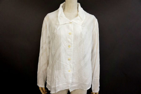 さりげないオシャレ感ある慈雨センソユニコのシャツブラウスを買取いたしました