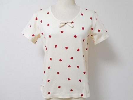 フェミニンでキュートなカネコイサオのハート柄カットソーを買取いたしました