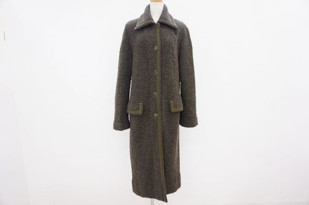 ふっくらとしたツイード素材が素敵なミッソーニのロングコートを買い取りました