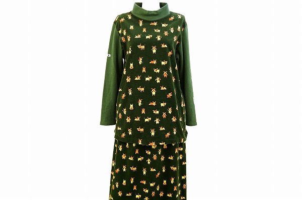 キッチュなアニマル柄が可愛らしいアルベロベロのセットアップを買い取りました