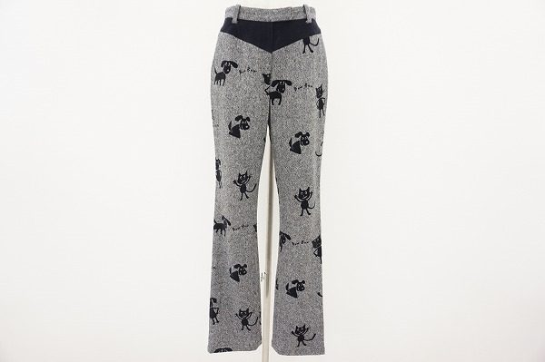 猫と犬のプリントで気分も明るくなるアルベロベロのパンツを買い取りました