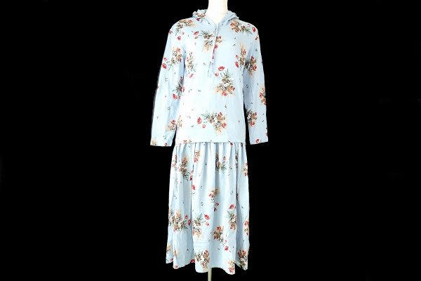 清々しさと可愛らしさが絶妙なバランス。インゲボルグの花柄セットアップを買取いたしました