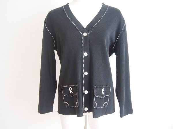 エレガントな装いにプラスしたいロベルタディカメリーノのカーディガンを買い取りました
