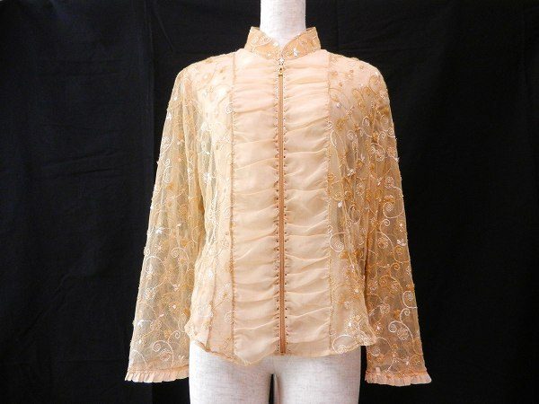 品のある華やかさが素敵！伊太利屋のシースルージャケットを買取いたしました