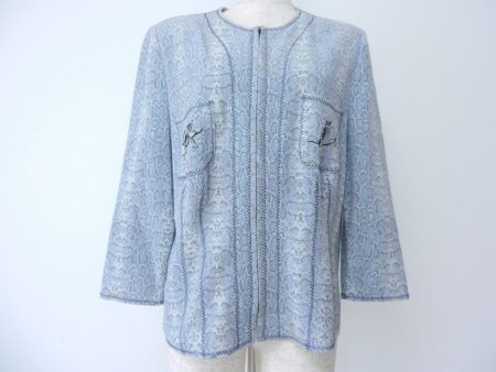 アニマル柄もエレガントな着こなしを。伊太利屋のジャケットを買取いたしました