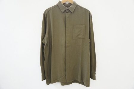 ブランド終了後もファンの多いブランド、ワイズフォーメンのカーキシャツを買取いたしました