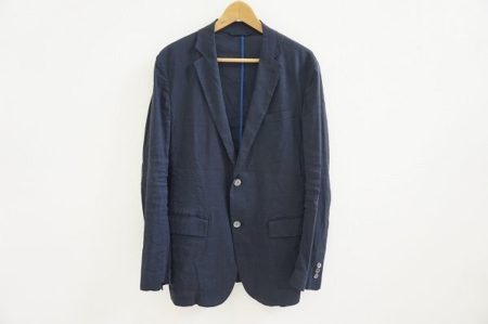 味のある風合いを楽しめる、エポカの麻混ジャケットを出張買取いたしました