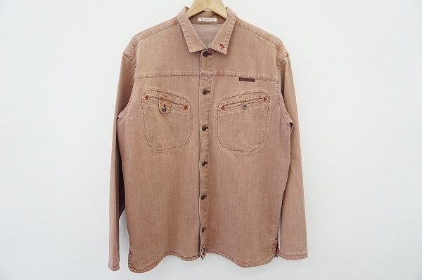 ヴィンテージ感漂うこなれた雰囲気のパパスの長袖シャツを宅配買取いたしました