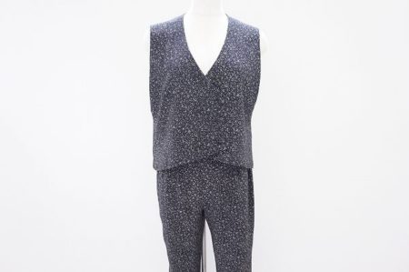 小薔薇がオシャレで長く着られるデザイン、詩仙堂のセットアップを宅配買取いたしました