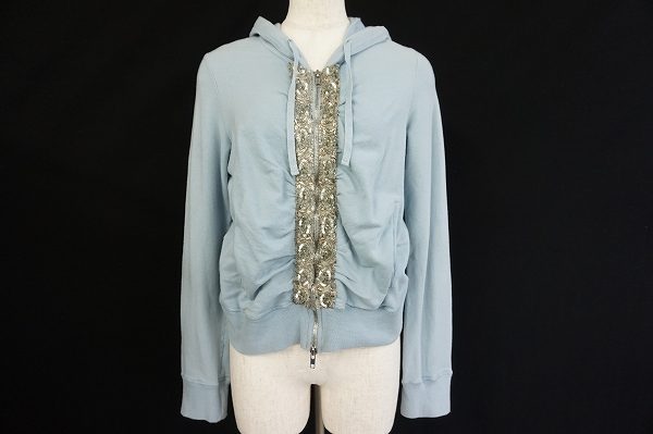 スパンコールで華やかカワイイ、ブルマリンジーンズのパーカーを宅配買取いたしました